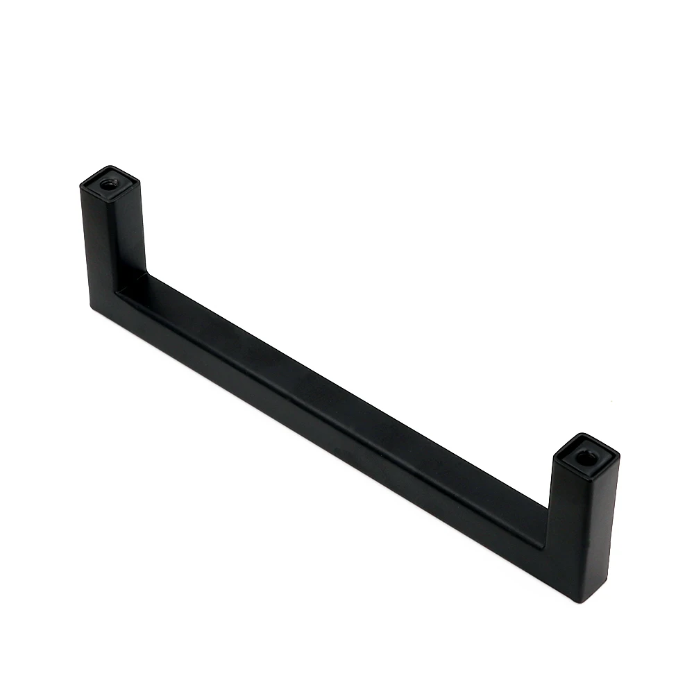 Goldenwarm черный Шкаф ящика ручки тянет квадратный кухонный шкаф мебель комод