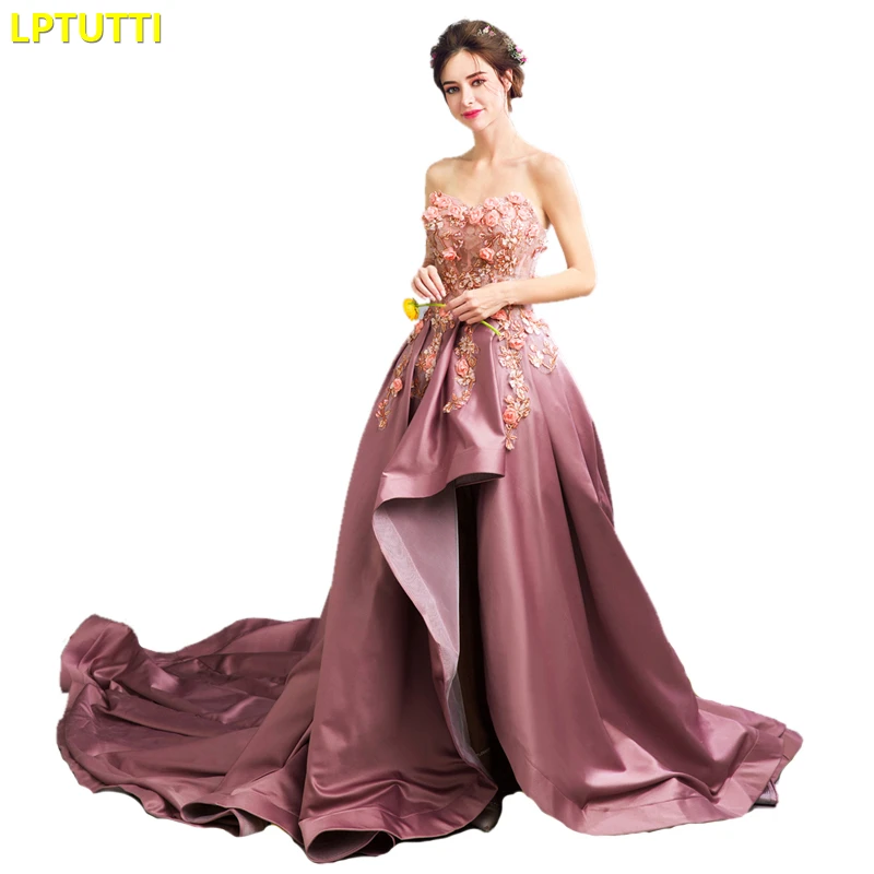 LPTUTTI аппликации вышивка новый для женщин Элегантный Дата Церемония вечернее