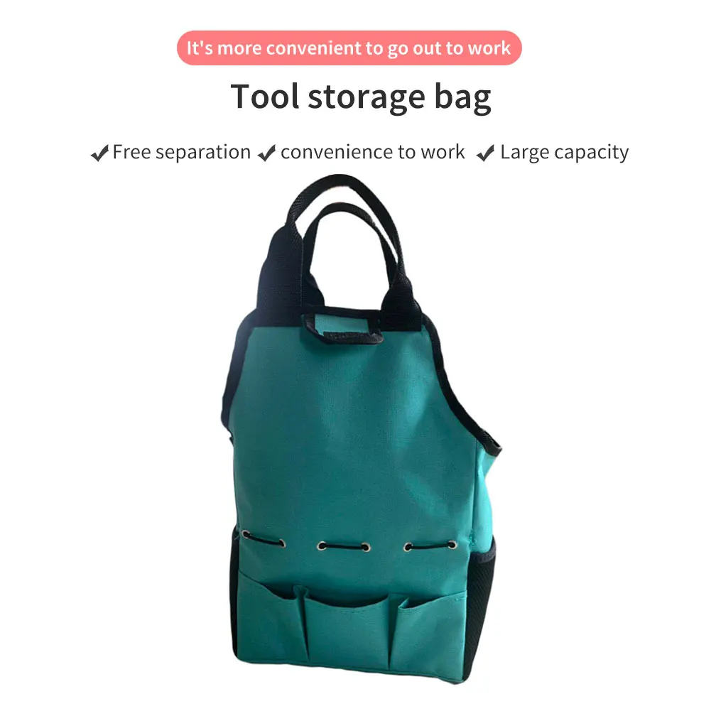 

Multi-Pocket Gardening Tool Storage Bag Oxford Cloth Handbag Shovels Rakes Screwdrivers Organizer Tote Garden Accessories