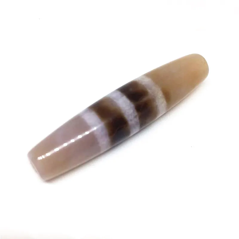 AAA Grade Tibet Strip Beads 13MM*58MM Natural Agate First-line pharmacist Powerful Amulet Tibetan Dzi DIY Jewelry | Украшения и