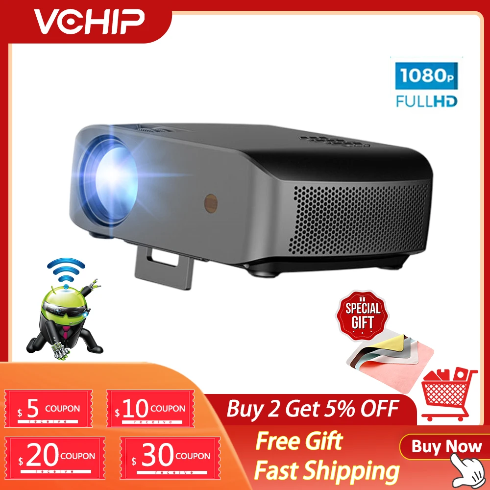 Новый проектор F10 4K светодиодный 1080P для домашнего кинотеатра портативный Miracast с