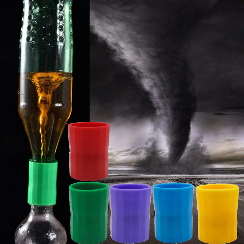 

Vortex Bottle Connectors Tornado Connector Tube for Scientific Experiment And Test Special Birthday Gift Kid Toy