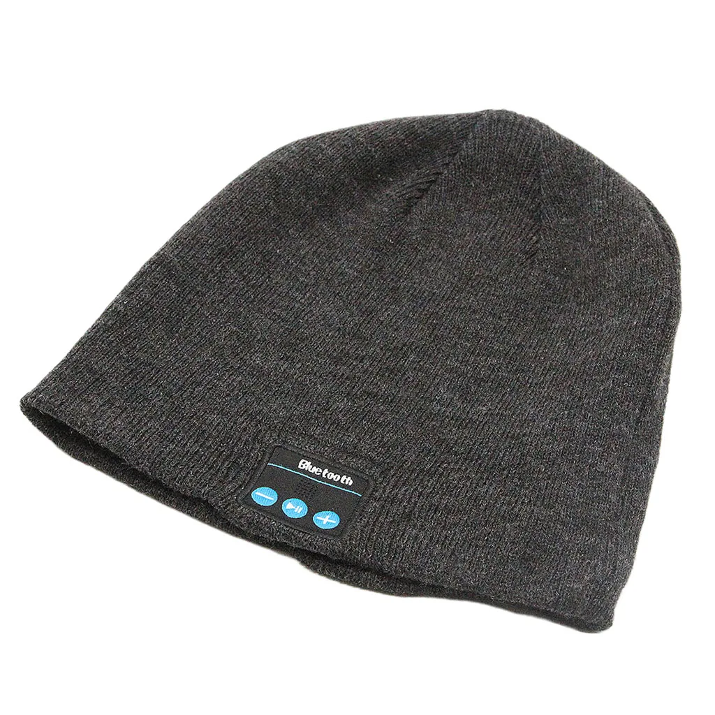 

Bluetooth Beanie Hat Headset Knit Headphone Speaker Hat Skiing Running Walking
