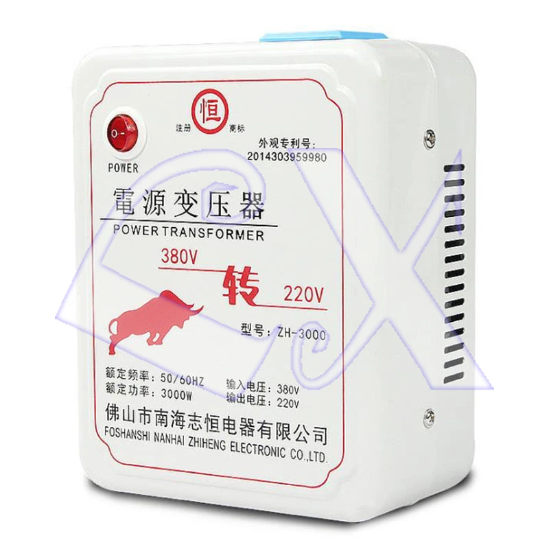 

Кран кондиционера AC к AC 380V к 220V нагревательный вентилятор 3000w Трансформатор