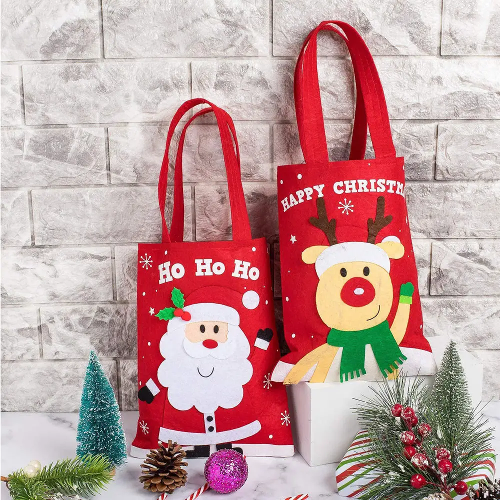 1 шт. Рождество Подарки домашний продуктовый мешок диспенсер для хранения Сетка