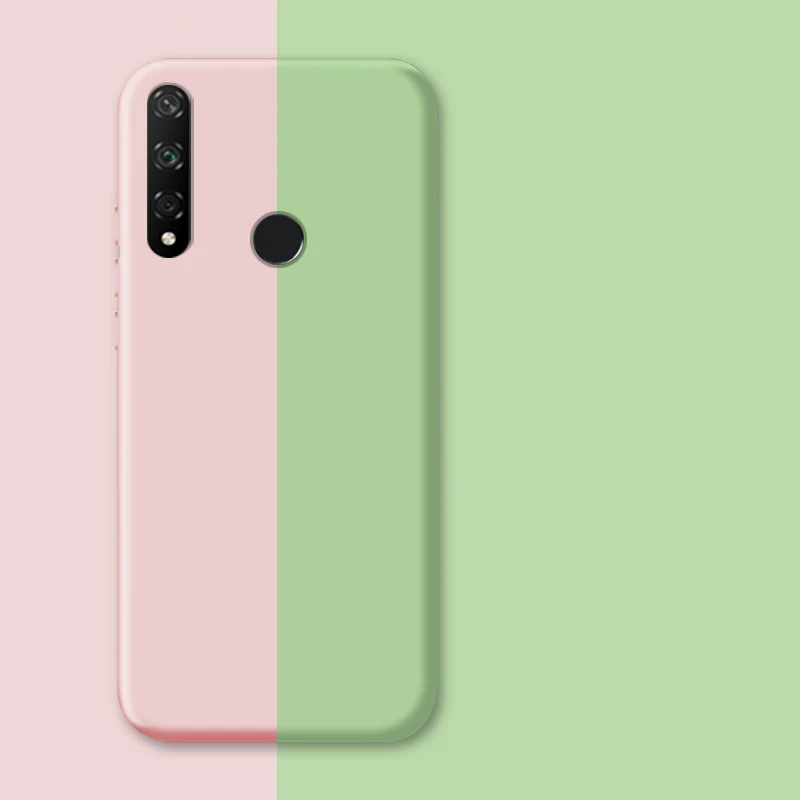 Чехол для Huawei Y9 Prime 2019 жидкий силиконовый резиновый мягкий чехол чехлы телефонов