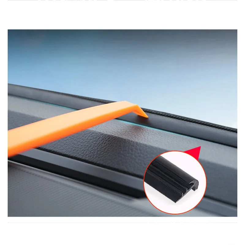 Lsrtw2017 резиновая Приборная панель автомобиля уплотнительная лента для Skoda Kodiaq Karoq