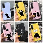 Противоударный чехол для Huawei P smart 2021, PPA-LX2, Мягкий силикон, матовый чехол для Huawei Psmart 2021, 6,67 дюйма