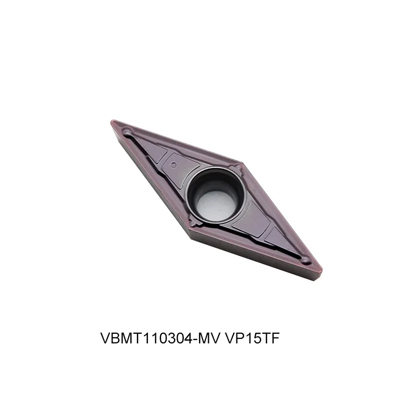 10 шт. VCMT110304 VP15TF VBMT110304 мВ карбидные вставки Поворотная лопасть токарный станок с ЧПУ резак инструмент для нержавеющей стали