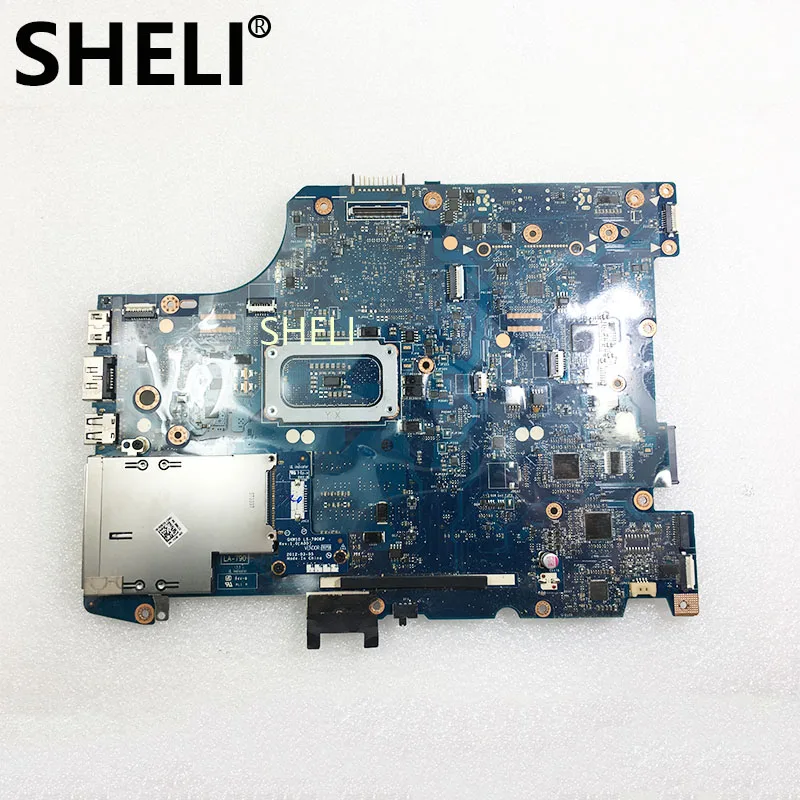 Шели для Dell Latitude E5530 материнская плата ноутбука QXW10 LA 7904P 7902P 0X3WPH 091C4N