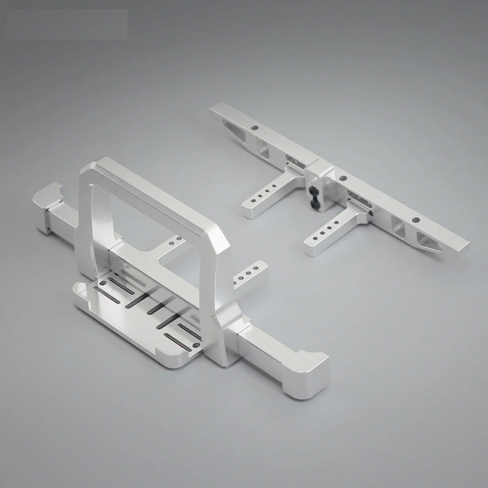 Классический передний и задний бампер TRX4 из алюминиевого сплава для