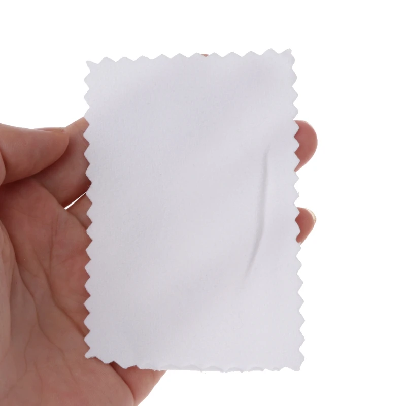 1 шт. хлопковая полировальная Ткань для очистки Посеребренного золота и платины