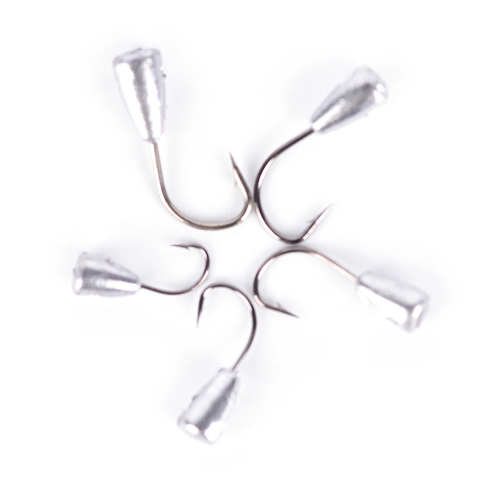 Титановый вольфрамовый колючий рыболовный крючок с жестяной головкой крючки для