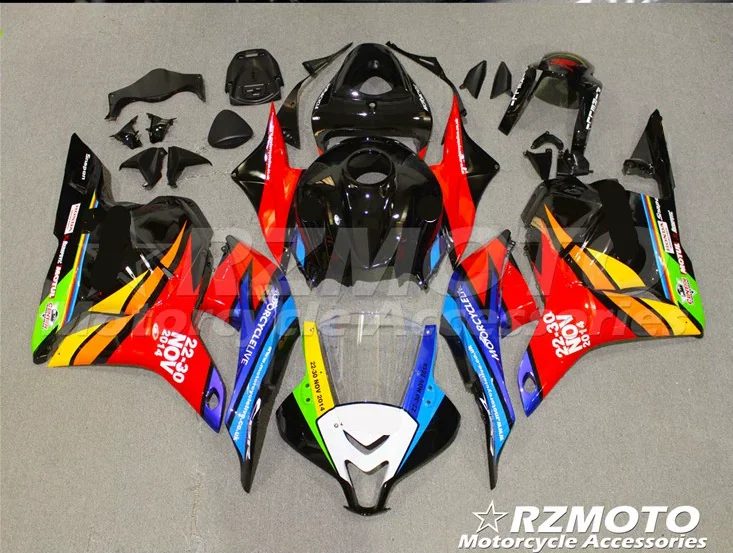 

ACE наборы, НОВЫЙ ABS инъекционный комплект обтекателей, подходит для HONDA CBR600RR F5 2009 2010 2012 CBR600RR F5, все цвета NO.2499