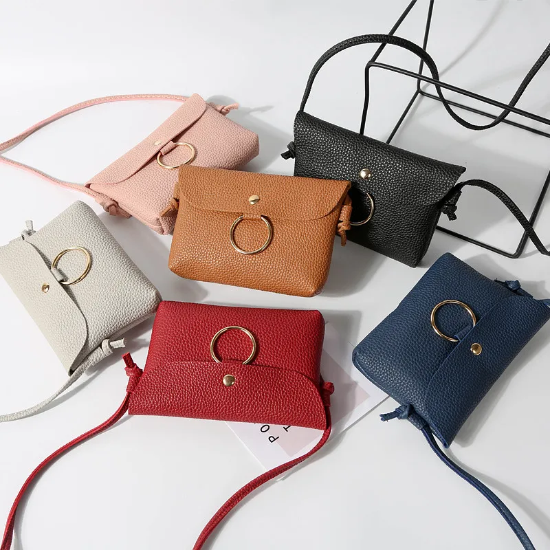 Маленькие женские Сумки из искусственной кожи сумка мессенджер клатч