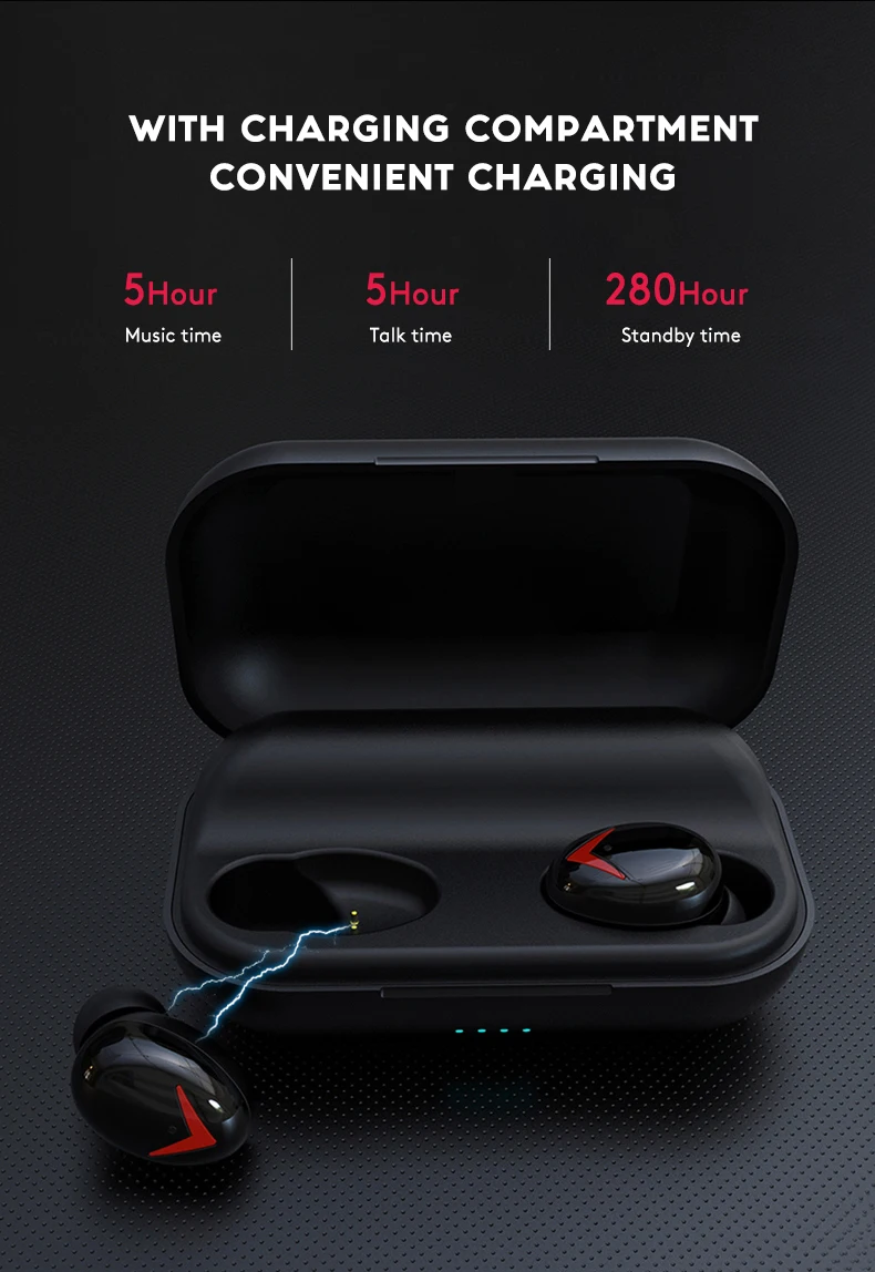 A8 TWS Bluetooth наушники Беспроводная гарнитура 5 0 сенсорное управление тяжелый бас