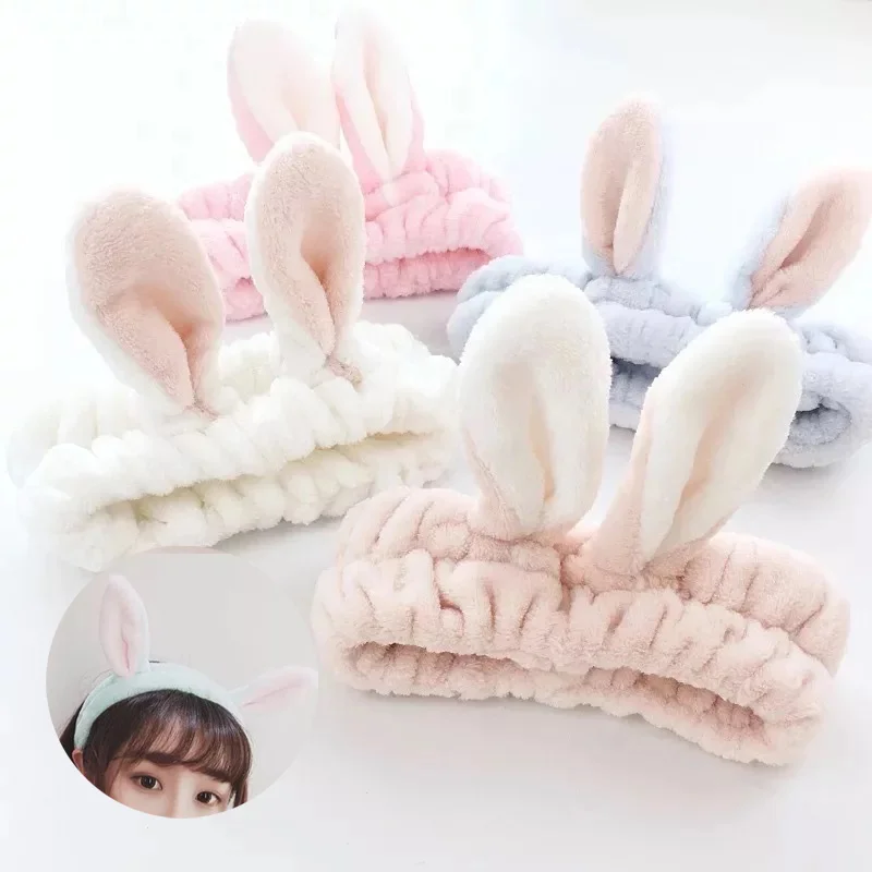 Оптовая продажа милая повязка на голову с заячьими ушками бантом Женские