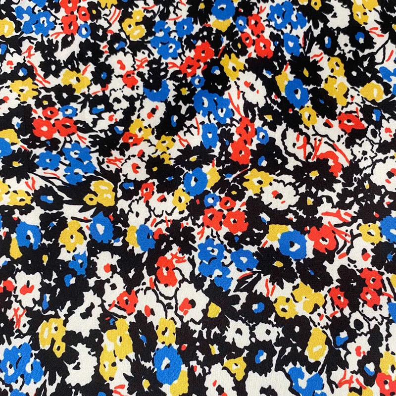 

Fabric Simulation Silk Satin Clothing Cloth Dress Skirt Shirt Suspenders Sewing Cloth By Meter