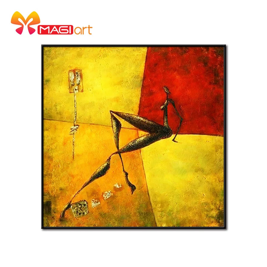 

Cross stitch kits Embroidery needlework sets 11CT water soluble canvas patterns 14CT Abstract painting The Women-NCMP003