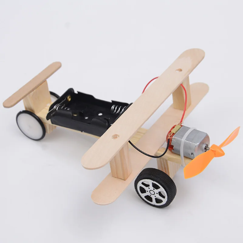 Детский Маленький производственный Электрический самолет изобретение игрушки