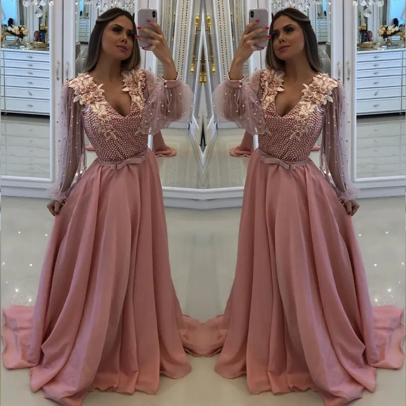 

Woman Evening Prom Dresses 2020 Party Night Celebrity Long Elegant Plus Size Arabic Formal Dress Gown