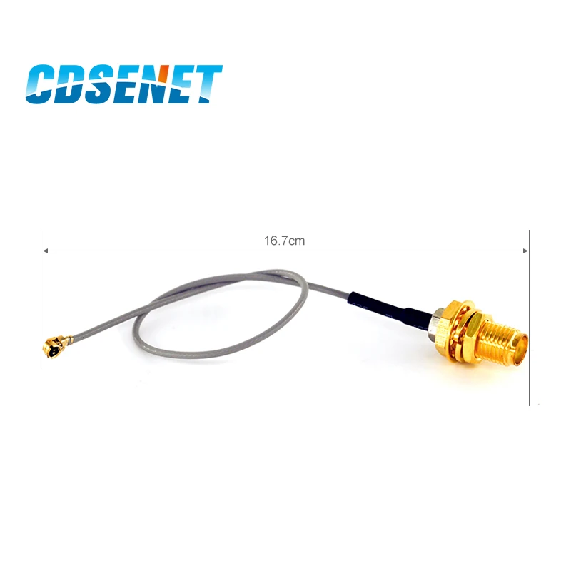 10pc/lot IPX Adaptor Extension Line 15cm XC-IPX-SMA UFL to RP SMA Connector Wifi Antenna Extension Cable