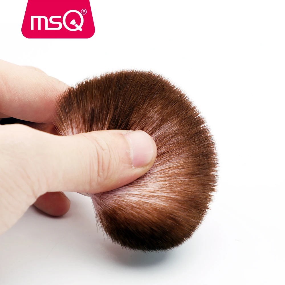 MSQ набор кистей для макияжа 12 шт. мягкие синтетические волосы основа