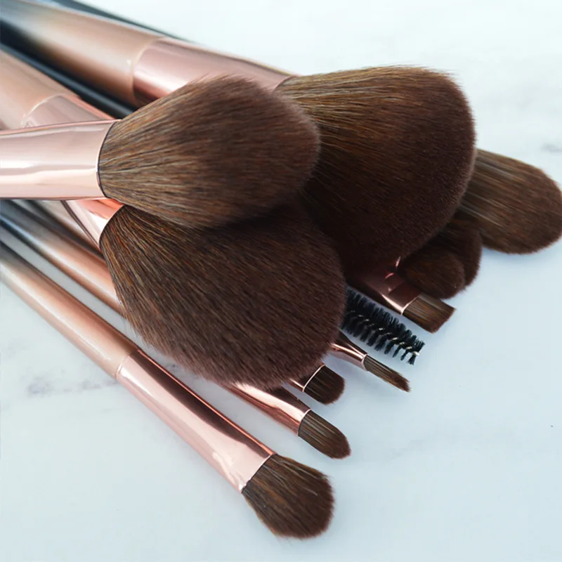 

Makeup Brush Set 12 Custom Models Full Set Of Beauty Tools Makeup Brush To Send Brush Package