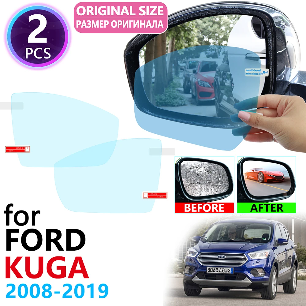 Для Ford KUGA Escape MK1 MK2 2008 ~ 2019 полное покрытие зеркало заднего вида противотуманная