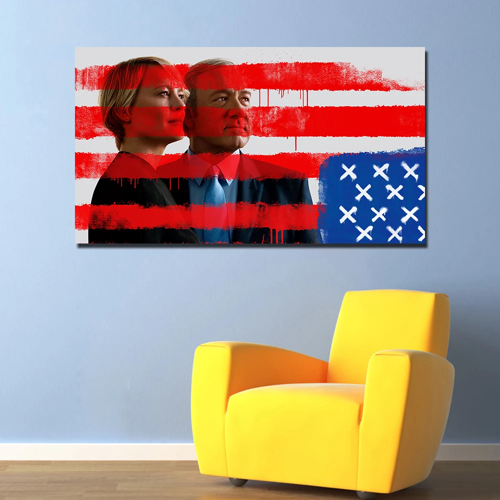 Постер с изображением дома открыток настенная Картина на холсте для домашнего