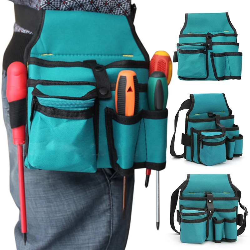 

Holder Tool Bags Flexible Lightweight Pouch Workshop Multi-Pockets Waist