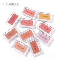 focallure high quility long lasting easy to wear makeup blush with high pigment shimmer matte finish face make up blush