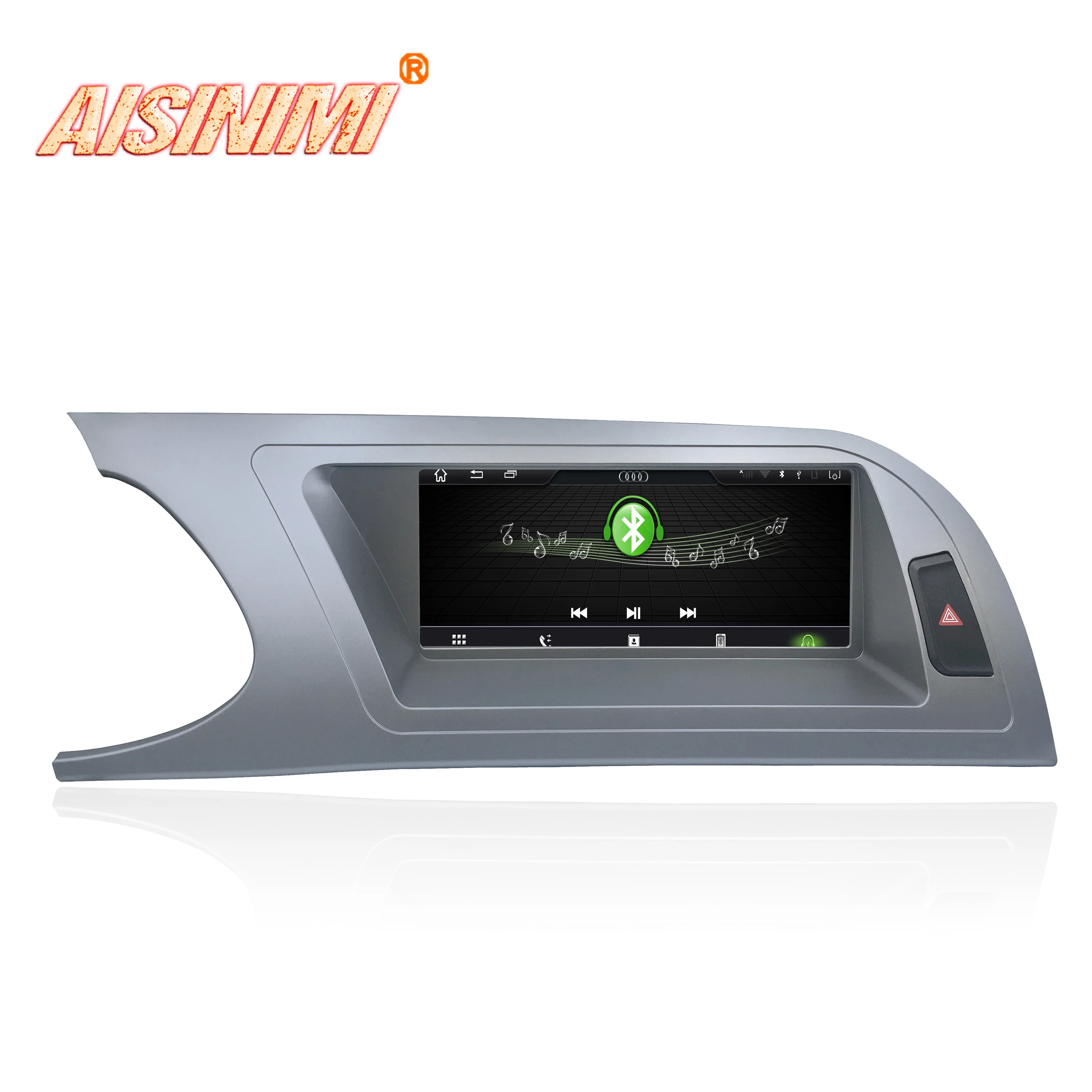 Автомобильный Dvd-плеер AISINIMI Android 9 0 для Audi A4 A4L (2009-2012) дисплей монитора аудио gps