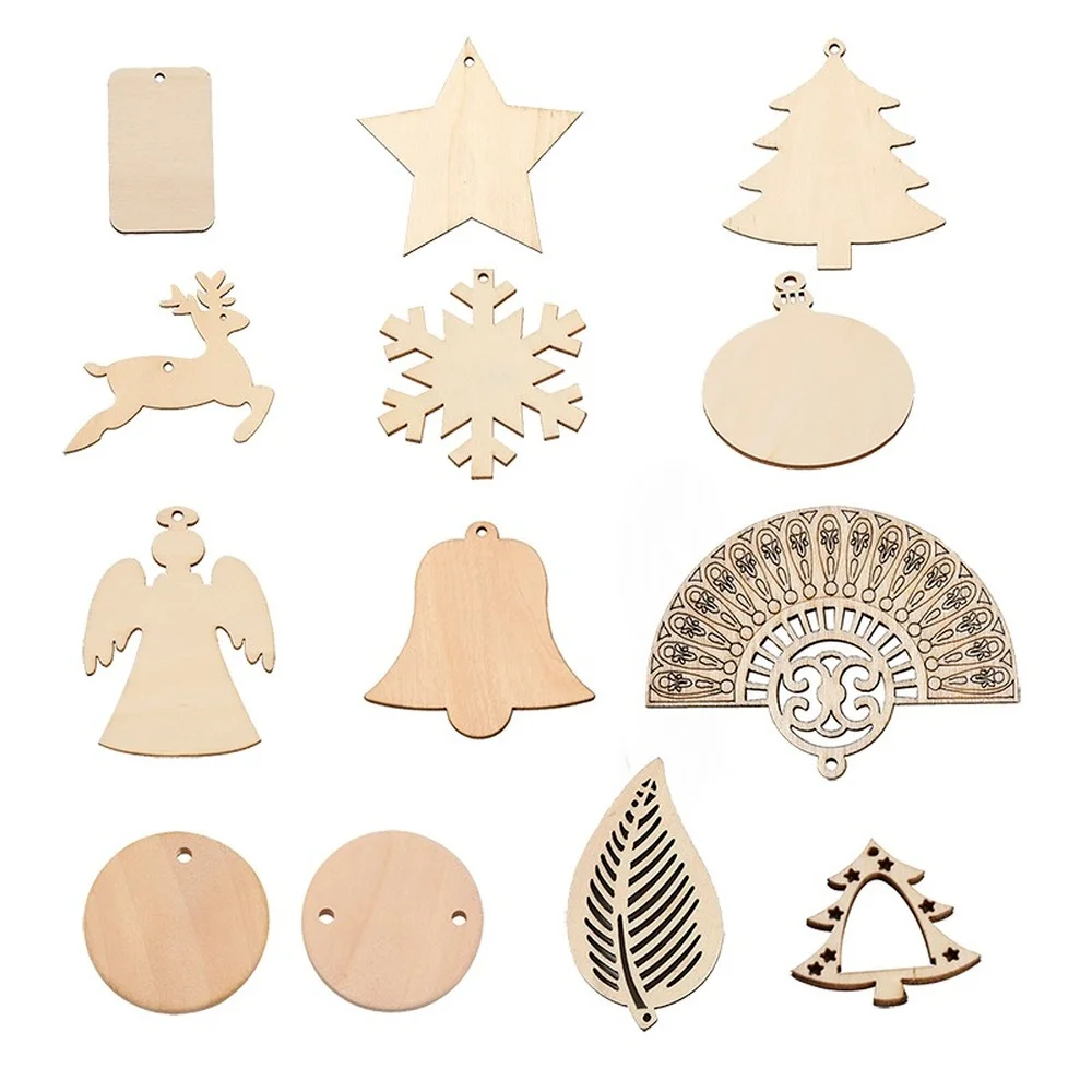 Деревянные пустое дерево 30 шт. необработанные деревянные материалы для