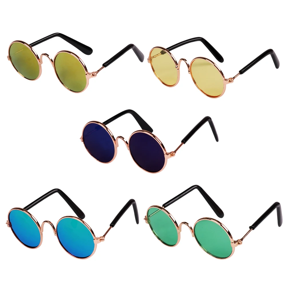 Аксессуары для кукол BJD 8 см солнцезащитные очки реквизит фотографий кукольные