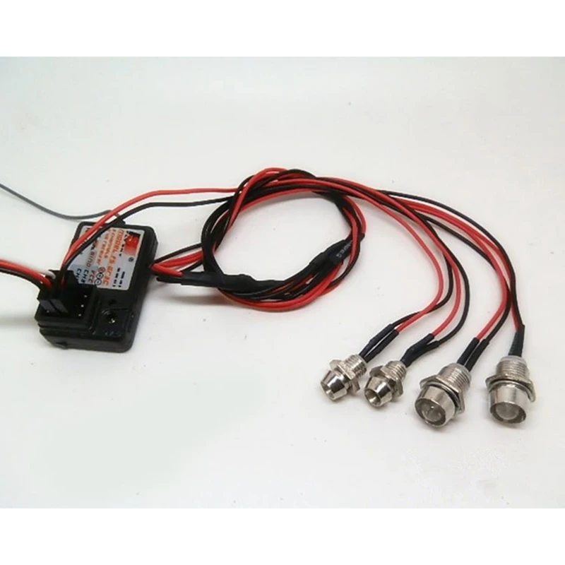 

Model Car Headlight LED 4PCS RC Electronic DIY Parts Truck Dumper Crawler Buggy TH10305-SMT6