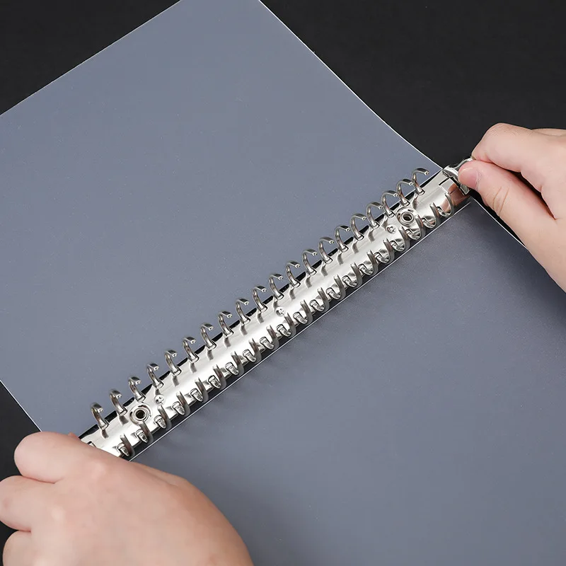 Блокнот A5/B5 сделай сам спиральная книга из прозрачного полипропилена с листьями