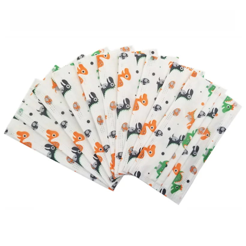 

50PCs Anti-fog Adult Printing Mouth Mask Pm2.5 Dustproof Anti-fog Dust Mouth Mask for Men and Women