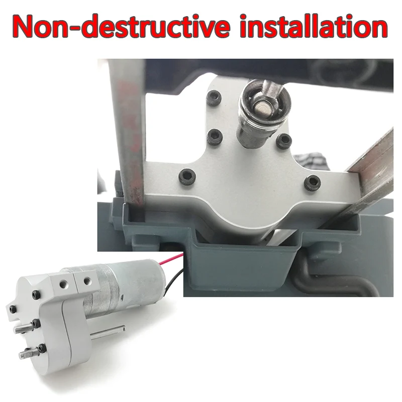 Улучшенная металлическая коробка передач с мотором для WPL C14/C24 JJRC Q65 RC части