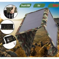 folding 25w solar cells charger 5v 1 5a usb output devices portable panels for smartphones outdoor adventure