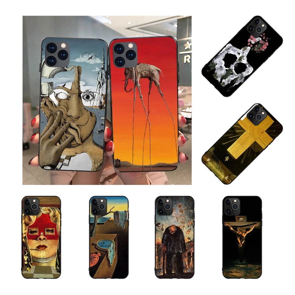 NBDRUICAI Сальвадор Дали художественный Рисунок DIY Печать чехол для телефона iPhone 11 pro