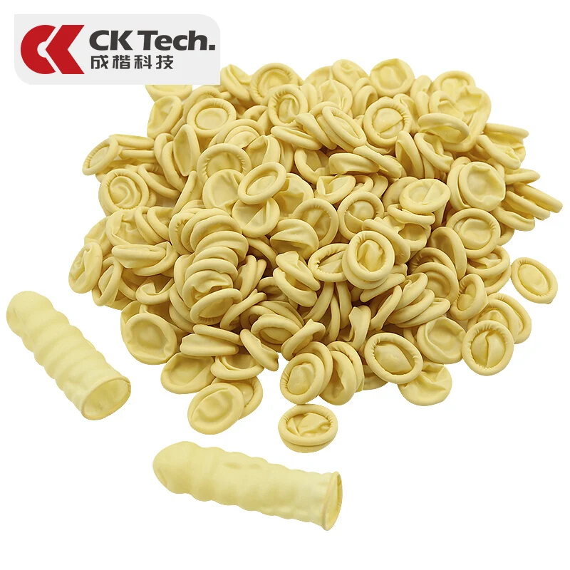CK Tech. Одноразовые противоскользящие резиновые латексные палочки для наращивания