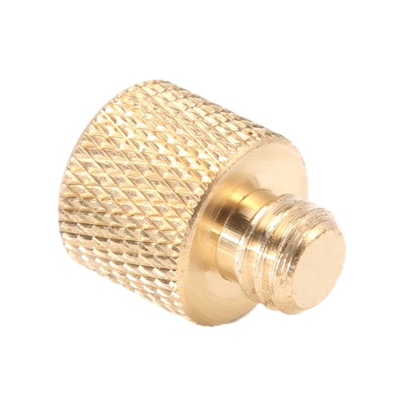 

New 3/8 Inch To 1/4 Inch Tripod Thread Reducer Adapter Brass Copper