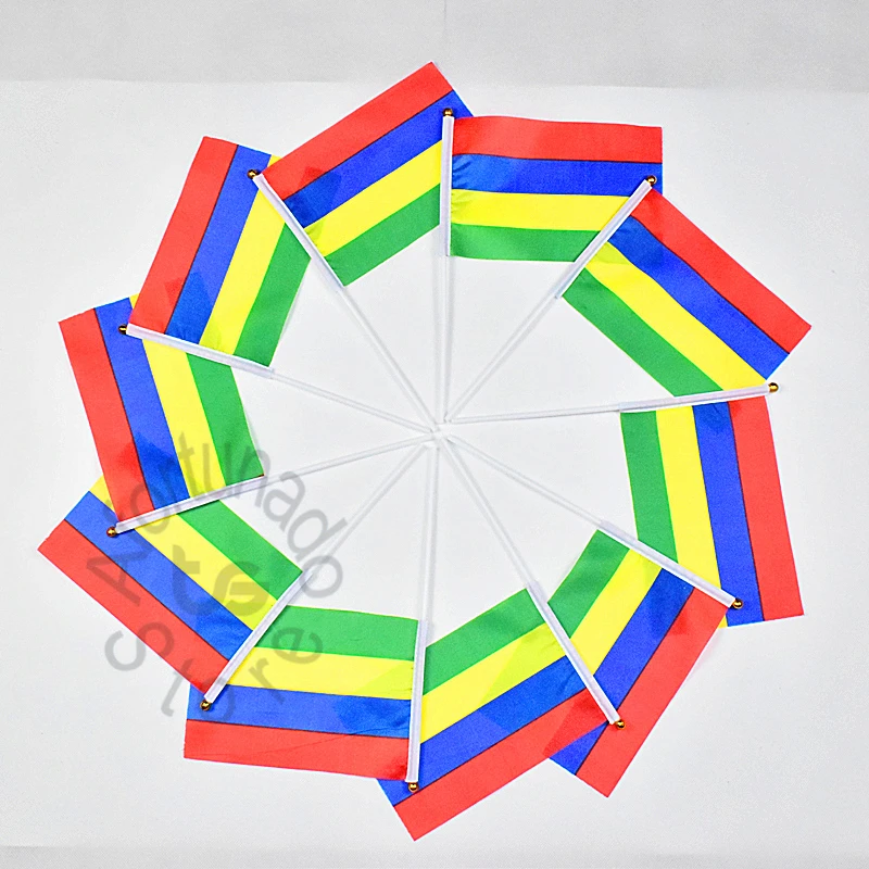 Флаг самуя баннер 14*21 см ручной развевающийся Национальный флаг для домашнего