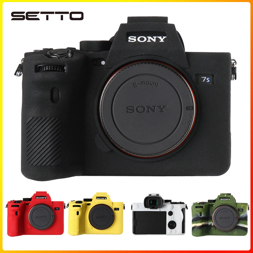 Силиконовый резиновый чехол для камеры SETTO a7S III защитный корпуса Sony 7SM3 A7SM3 α7S |