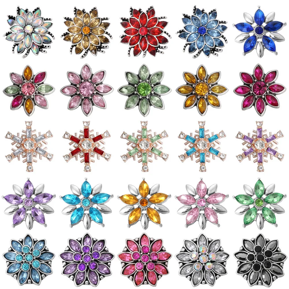 6 шт./лот новые кнопки ювелирные изделия браслеты Очаровательные металлические