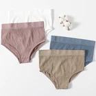 Женские трусики с высокой талией, Бесшовные женские трусики, Корректирующее белье, сексуальное нижнее белье, комфортные трусики для контроля живота