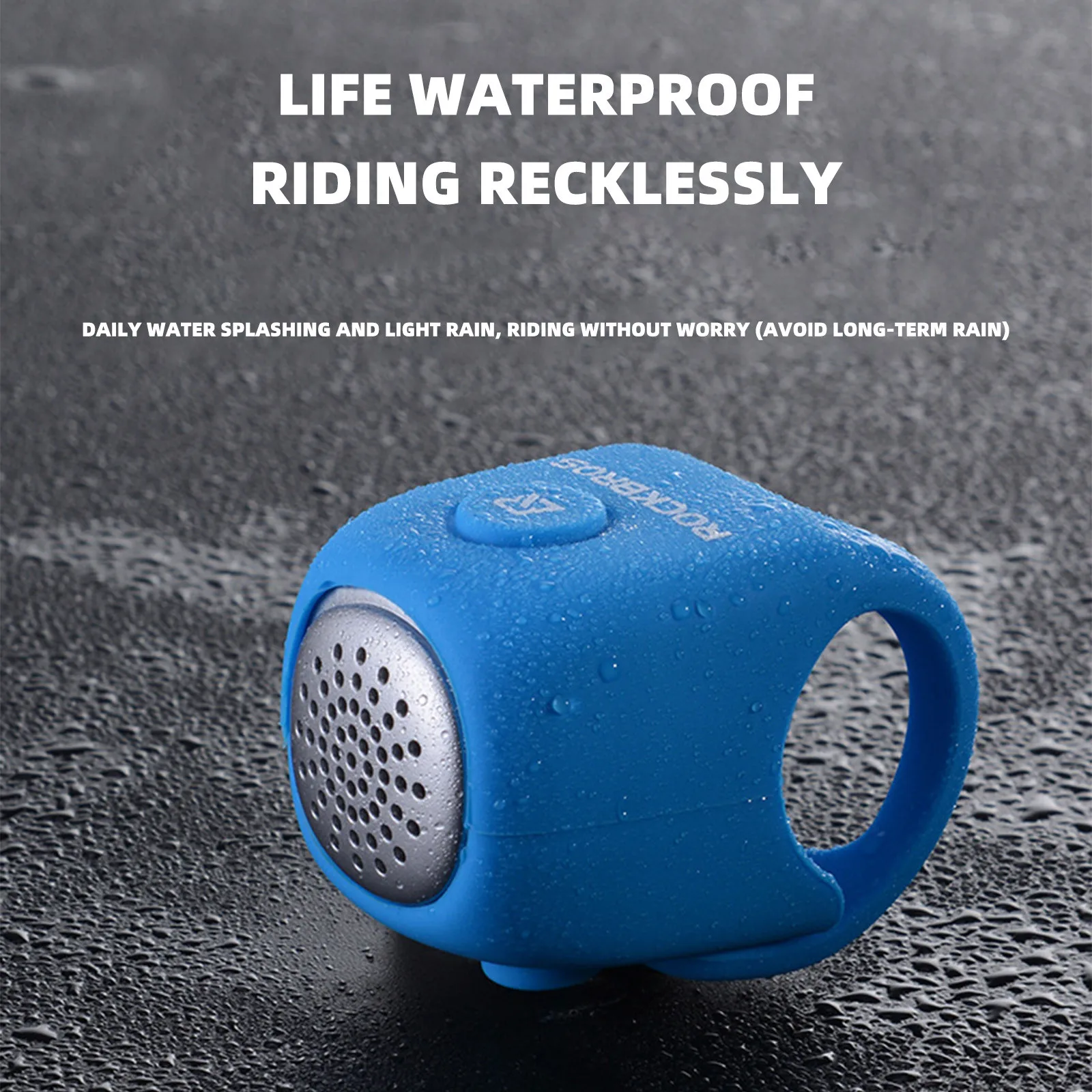 

New Bike Bell Silicone Electronic Horn Bicycle Bell Mountain Bicycle Accessories And Parts accesorios para bicicleta 2021