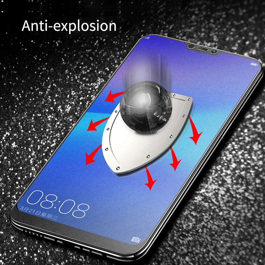 Стекло закаленное KLOVRRD для Huawei серии Honor/ P (разные модели) матовое|Защитные стёкла