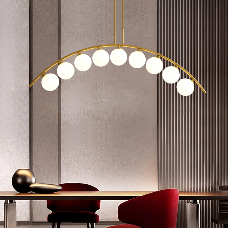 Новые светодиодные люстры Потолочный подвесной светильник из фибролитов средей